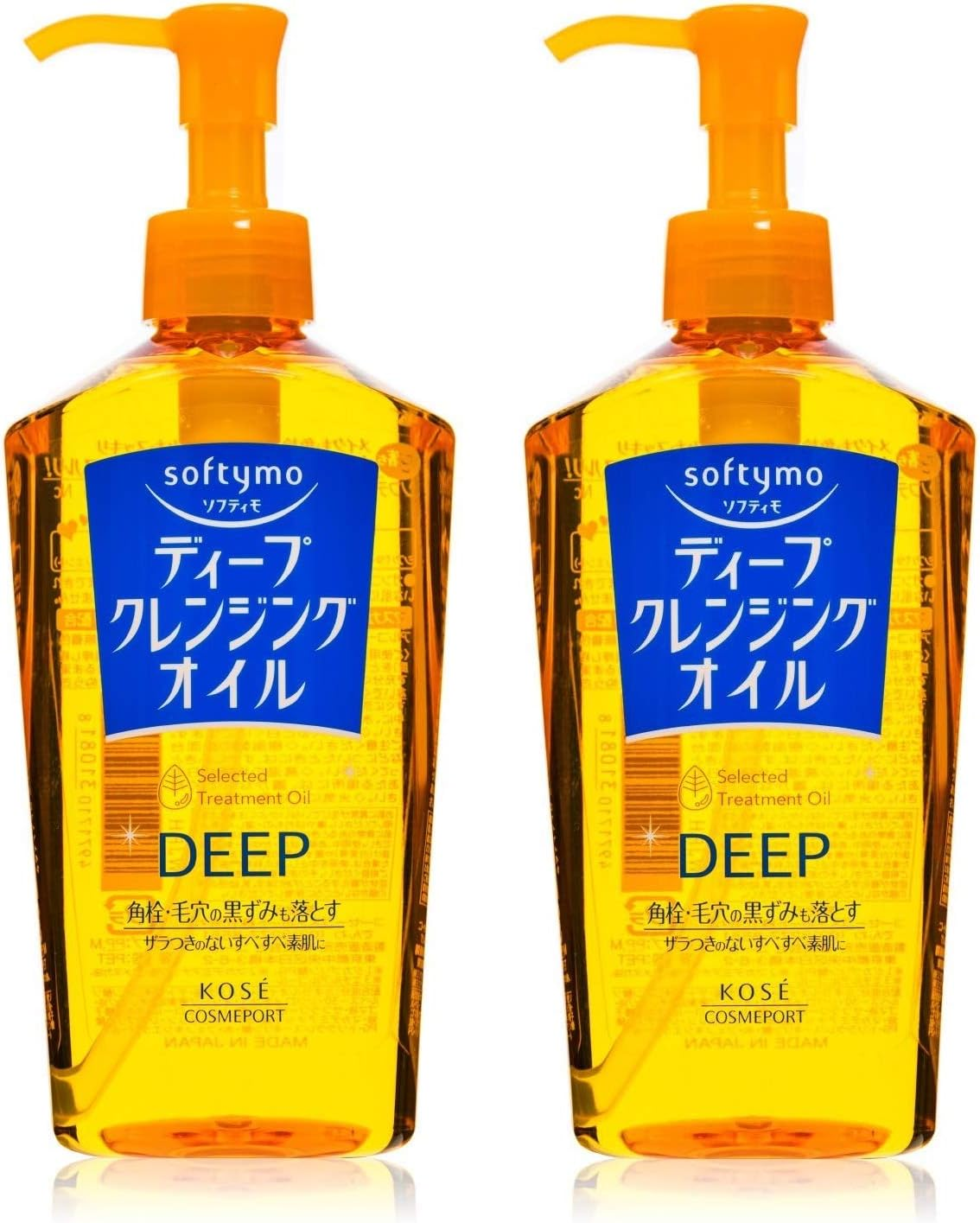 Kose Softymo Deep Cleansing Oil, 230Ml, Made in Japan (230Ml X2)