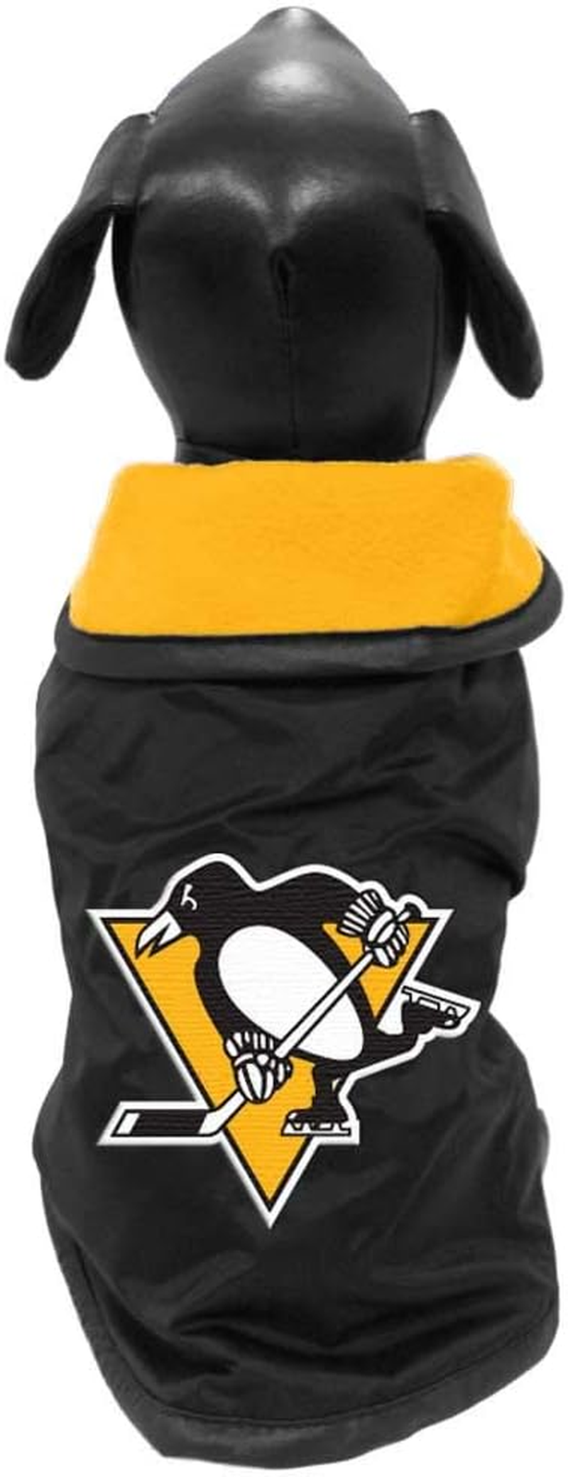 All Star Dogs Pittsburgh Penguins Pet Outerwear Jacket, Small