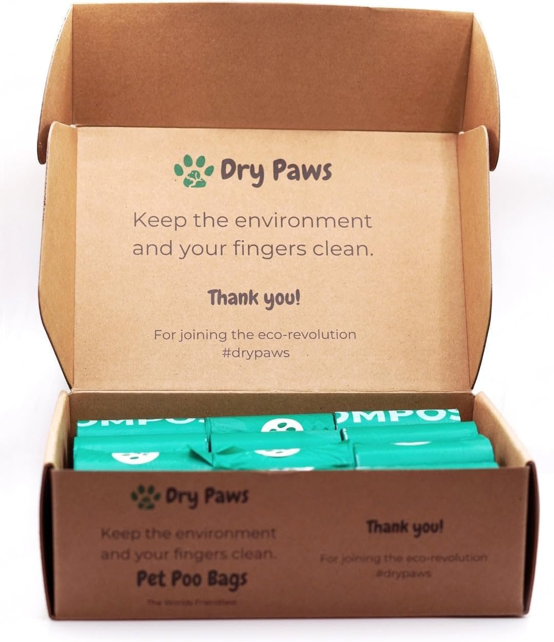 Dog Poop Bags Rolls - Triple-Layer, Extra-Thick & Leakproof Pet Waste Bags - Durable Poop Bags for Dogs with Easy-Tear Design - Mess-Free Cleanup - 360 Counts, Green image number 4