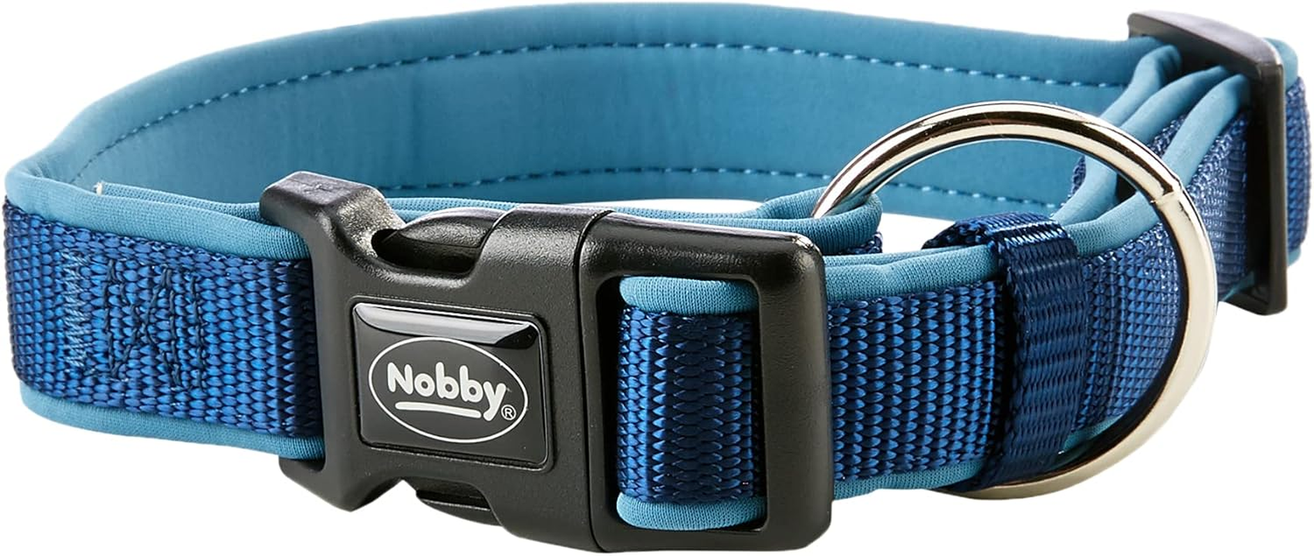 Nobby Classic Preno Dog Collar, 30 - 45 Cm/20 - 25 Mm, Green/Gray
