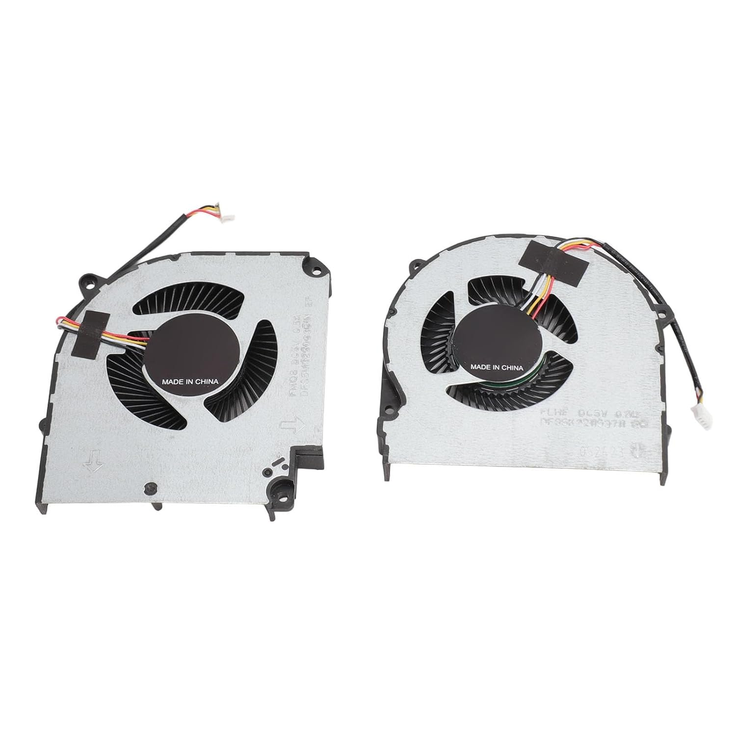 Laptop Cooler Fan for GIGABYTE, Laptop Cooling Fan Replacement, Compatible for GIGABYTE Gaming G5 G7 MD GD KC FLHF DFS5K221153711 DFS5M325063B1N (CPU and GPU) image number 3