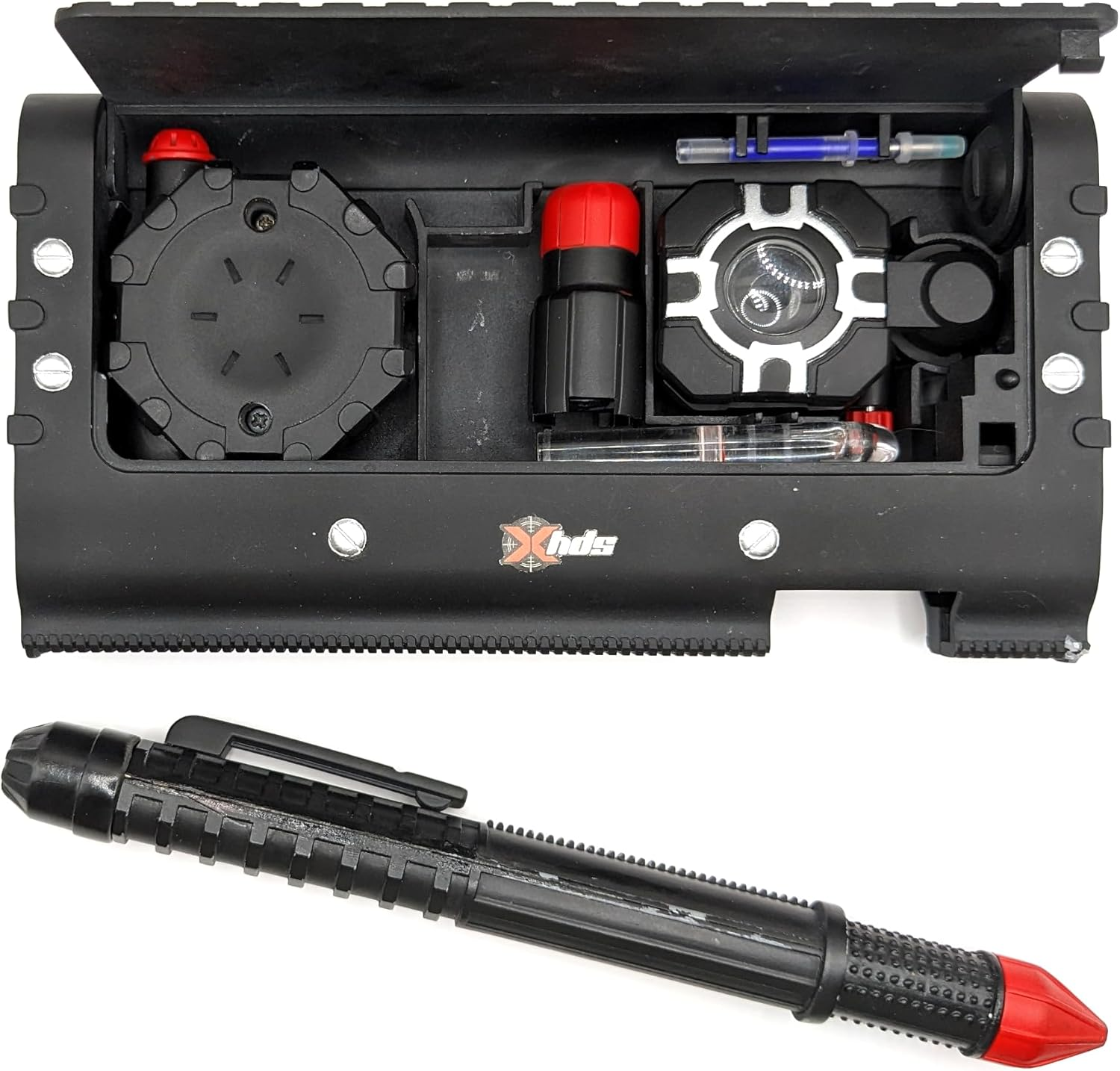 Spyx Pen Toolkit &ndash; 6-In-1 Spy Gear Set for Kids Age 5+ with Motion Alarm, Disappearing Ink Pen, Snap-On Scope & Flashlight &ndash; Portable Spy Tools in Locking Storage Case image number 1