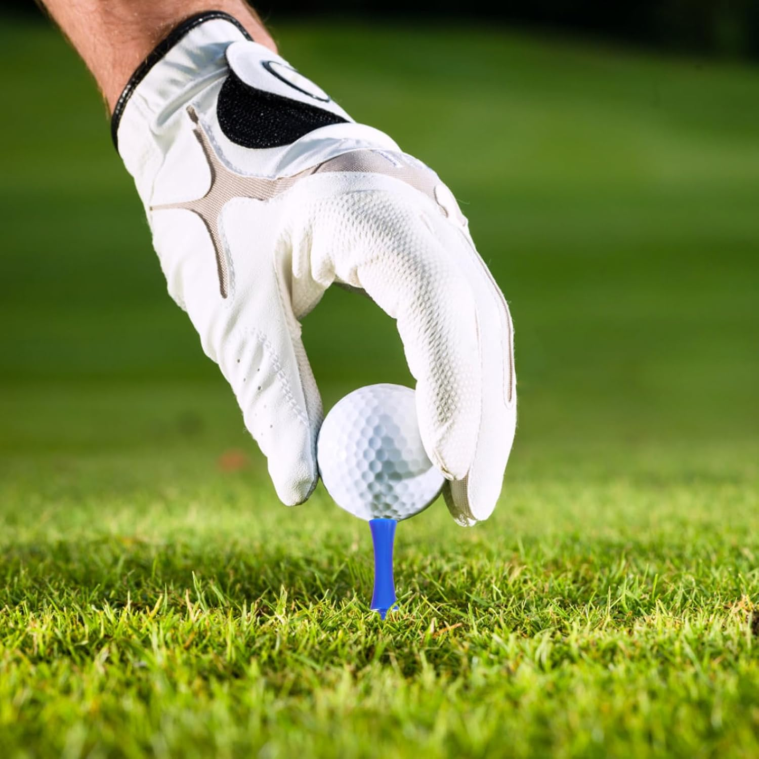 Sosoport 40Pcs Plastic Golf Tees Unbreakable Golf Tees Durability and Stability Golf Tee Mixed Colors image number 3