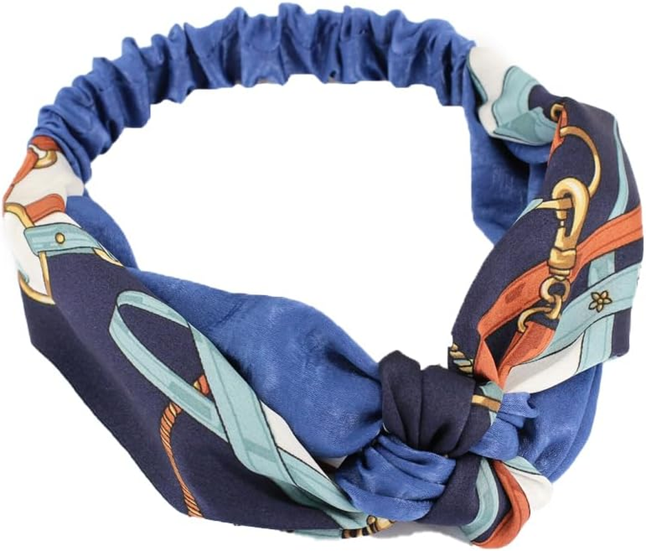 Women Lady Boho Bohemian Cross Hair Head Headband Band Scarf Wrap Bandana AU