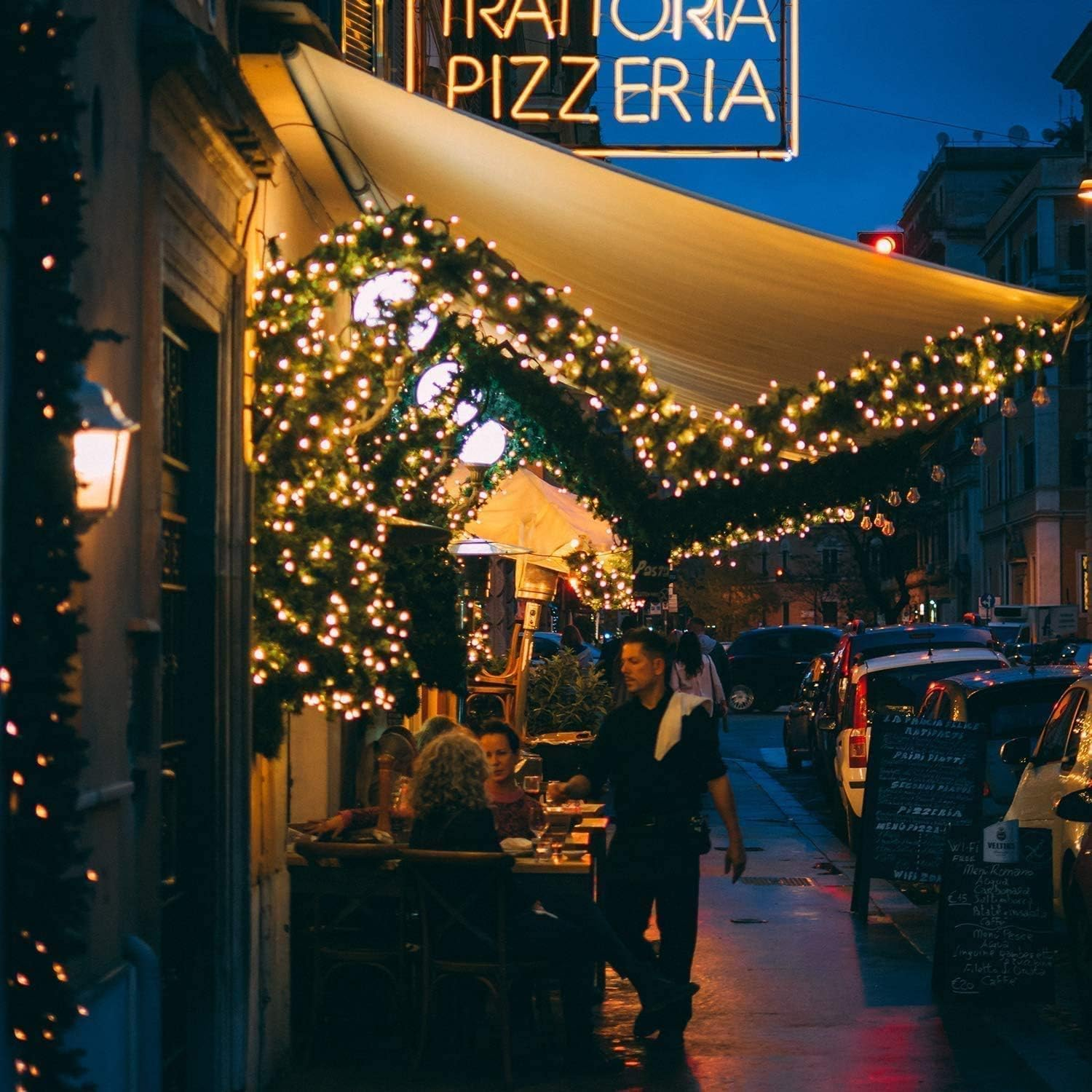 Battery Operated Christmas Lights 2 Pack 18 Feet 50 LED Clear Mini String Lights with 6 Hour Timer 8 Modes Waterproof Tree Lights for Xmas Outdoor Indoor Holiday Party Garden Decor, Warm White image number 4