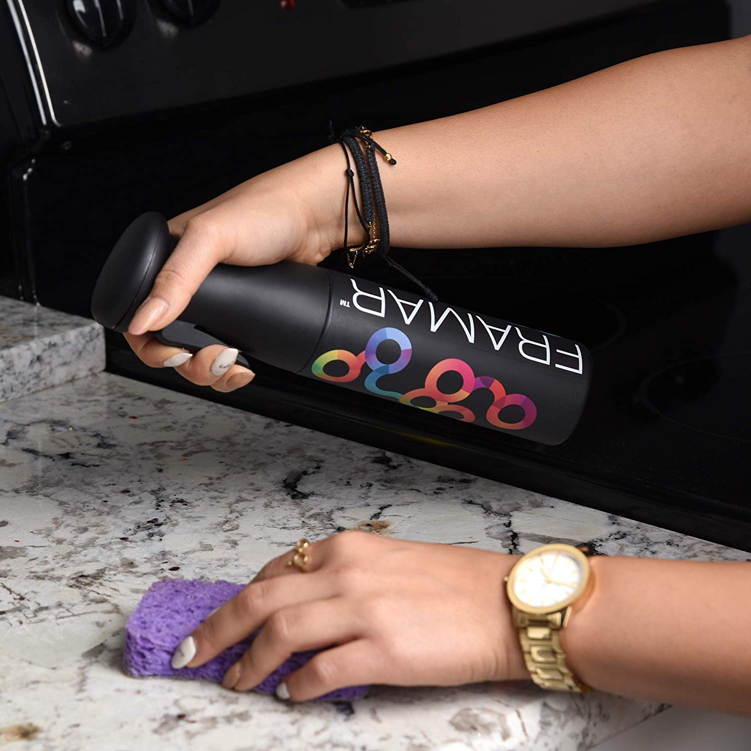 Framar Myst Assist Hair Spray Bottle - Continuous Mist Bottle for Hair, Water Mister image number 1