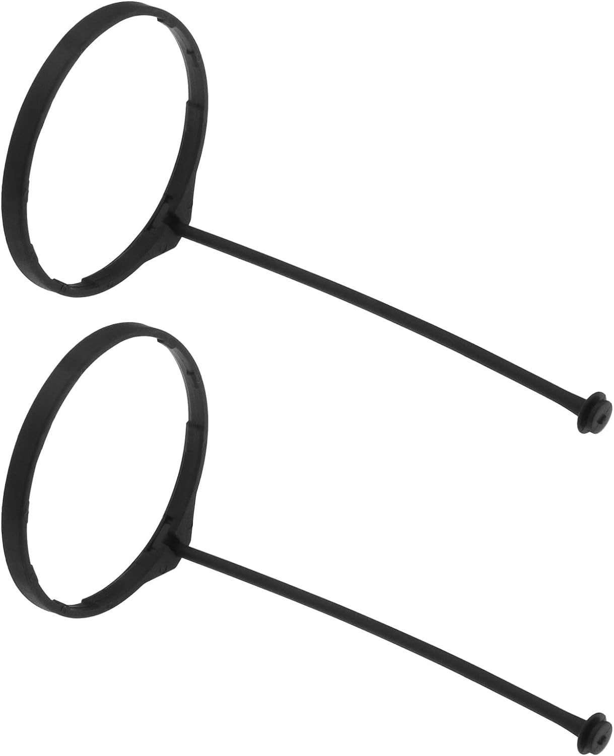 Emagtech 2PCS Fuel Tank Cap Rope Tether 17670-T3W-A01 Compatible with Civic CR-V Accord Crosstour Insight Odyssey Pilot HR-V City ILX MDX RDX ILX Hybrid image number 1