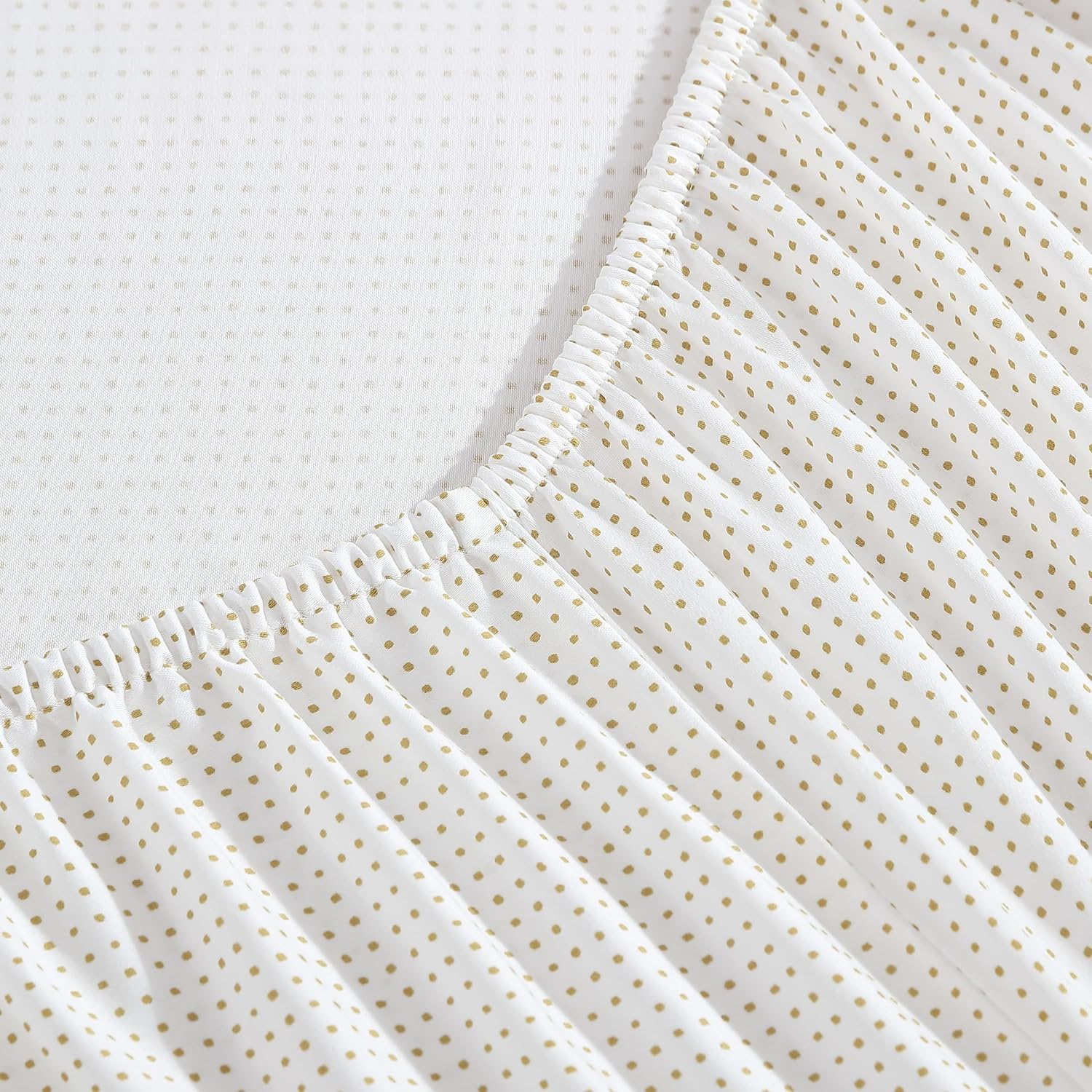 MARIMEKKO - King Sheets, Organic Cotton Bedding Set, Luxuriously Soft & Smooth Home Decor, GOTS Certified (Muru Beige, King)