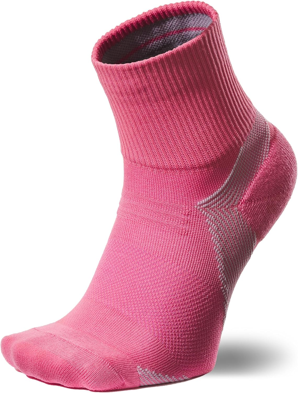 Goldwin Running Socks, C3Fit Arch Support Quarter Socks, Sports Socks, Unisex image number 2