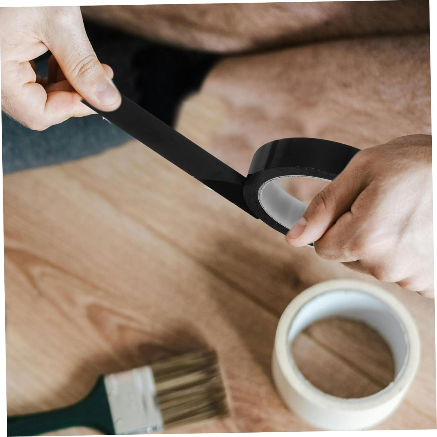 GANAZONO Blackout Light Dimming Tape Heat Resistant Adhesive for LED Light Blocking and Diffusing Removal for Electronics and Window Privacy image number 1