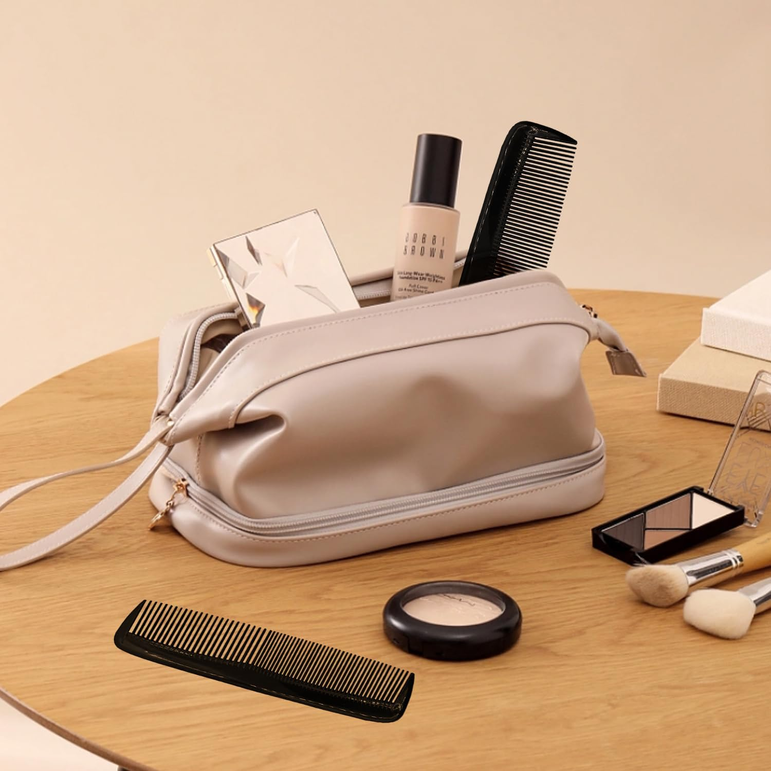 5 Pieces Plastic Comb, Dense Tooth Comb, Portable Comb, Hair Styling Tool, Hair Comb Tool image number 2