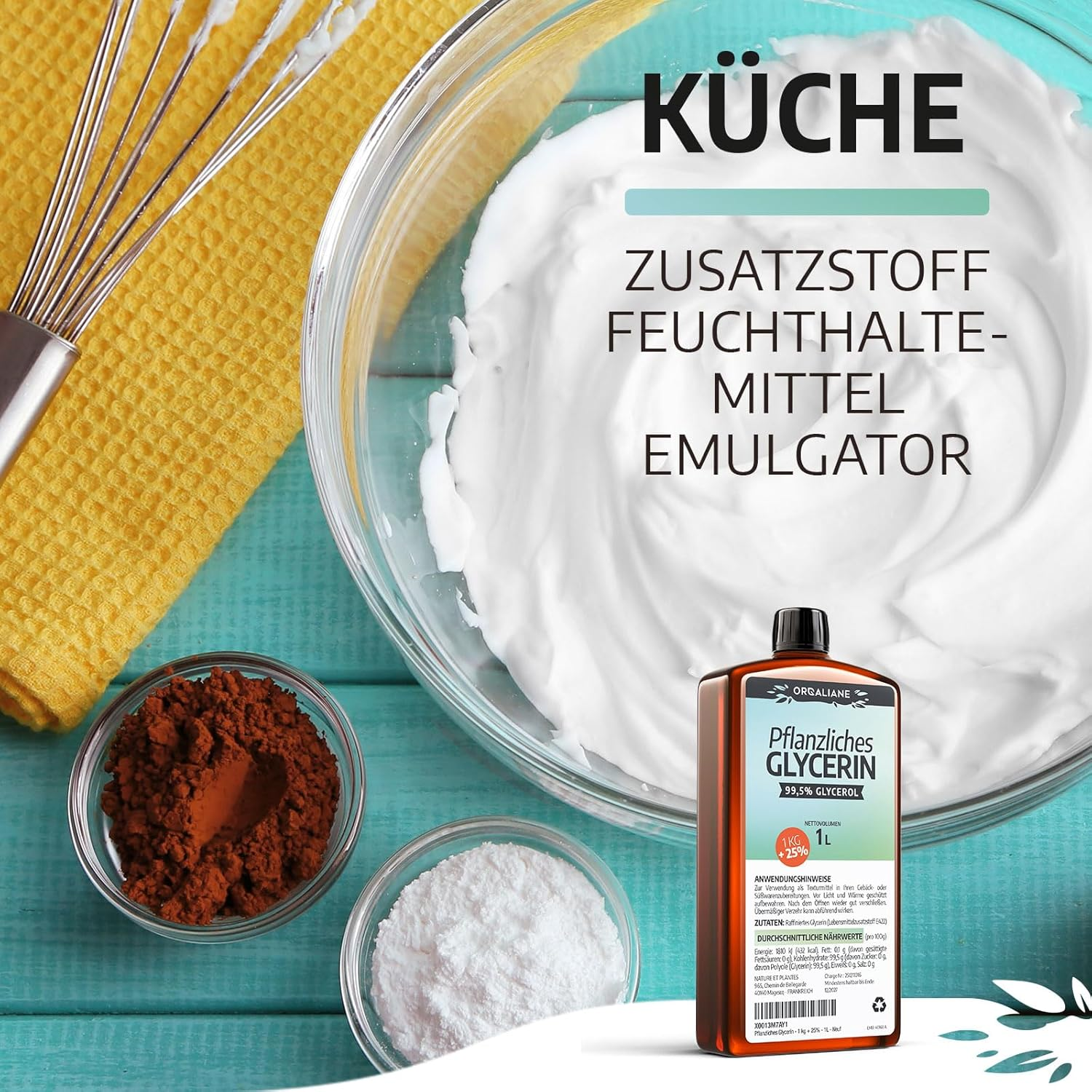 Vegetable Glycerine 1L - 1.25 Kg image number 5