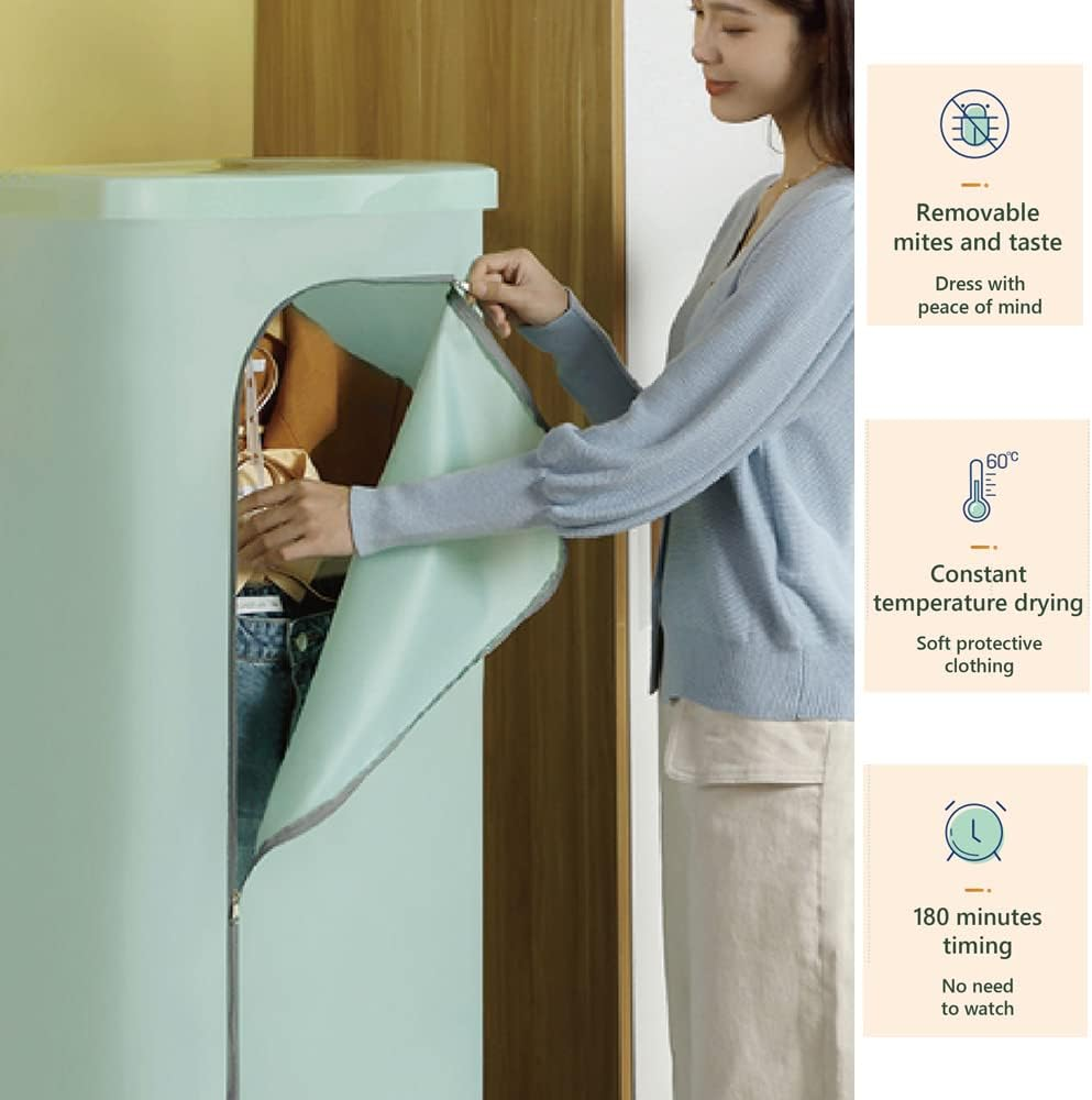 Hope Layer Portable Clothes Dryer Household Foldable 800W Electric Clothes Dryer Quick Drying Mites Removal AU Model image number 5