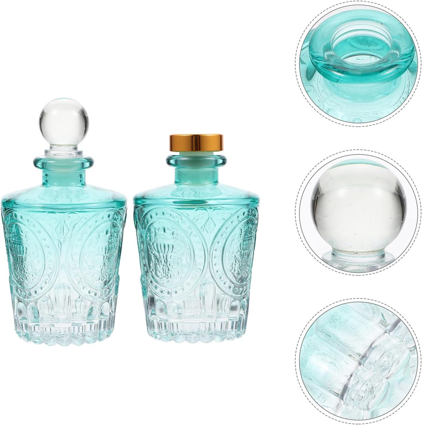 2Pcs Aromatherapy Bottles Essential Oil Storage Fragrance Diffuser Subpackaging Bottle Home Use image number 4