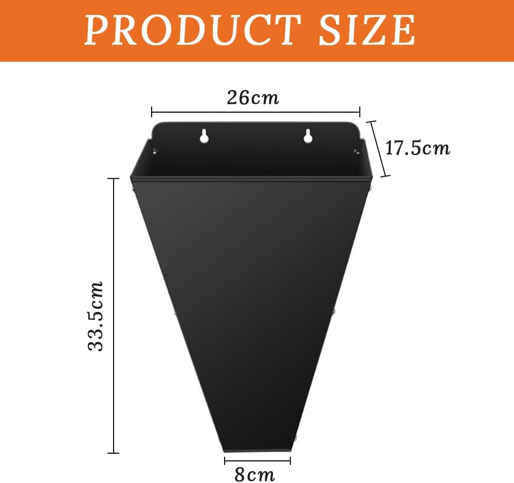 Chicken Restraining Cone,Heavy-Duty Steel Poultry Cones,Poultry Flat Back Funnel Cones, Easy to Store and Clean,For Rooster,Little Turkey,Llarge Layer,Broiler,Weighing No More than 8 Pounds image number 5