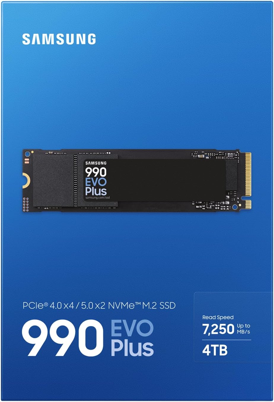 4TB Samsung 990 EVO plus M.2 Nvme Gen4 SSD image number 5