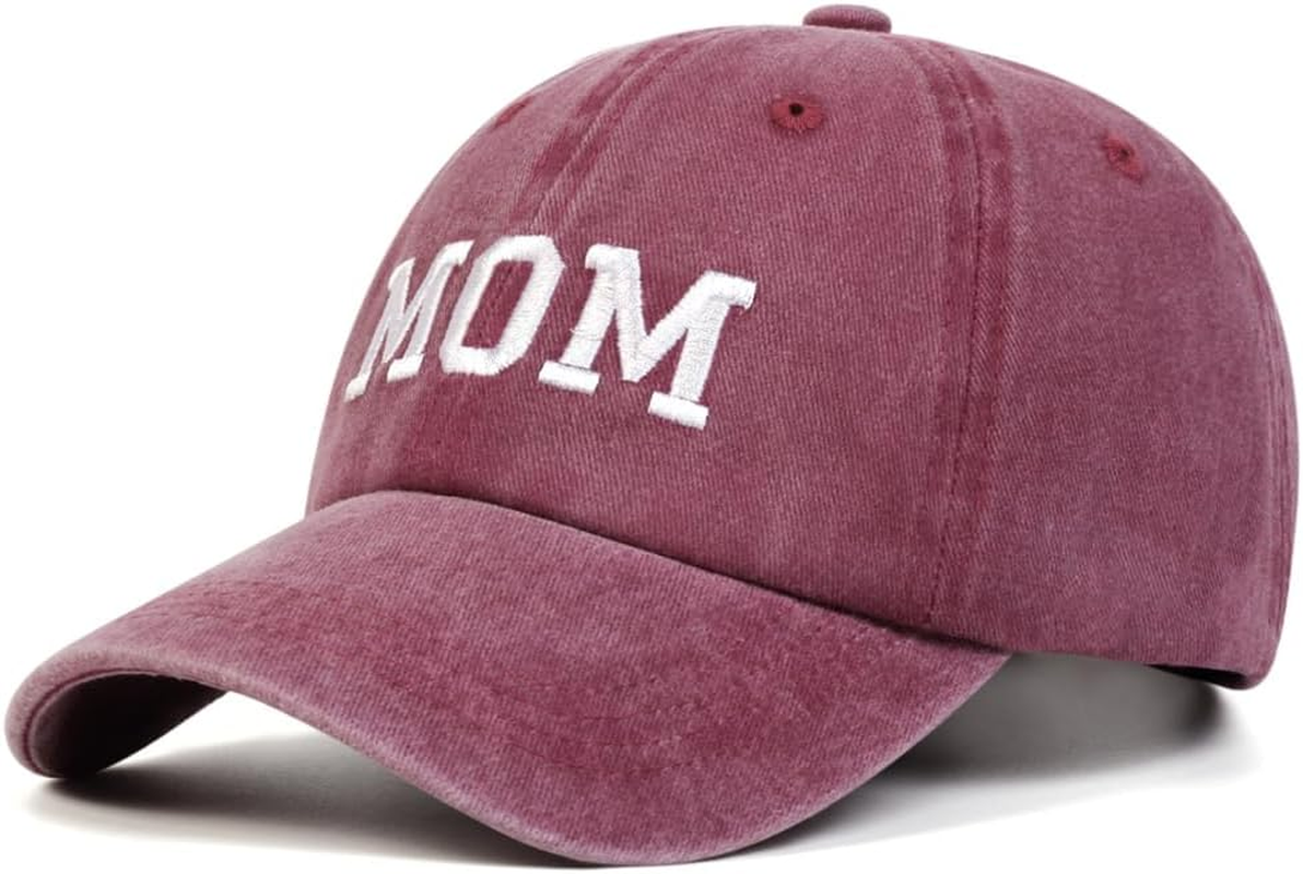 Rockreyoa Unisex Vintage Baseball Cap Classic Cotton Baseball Cap Snapback Baseball Cap Hat for Mum and Dad Sun Protection Baseball Cap Breathable Sports Hat Hip-Hop Hat Outdoor Hat