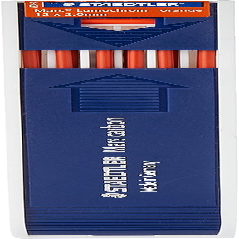 Staedtler Mars Lumochrome 204-10 Colour Drawing Refill Yellow 2 Mm for Lead Pencils - Assorted Colours image number 2