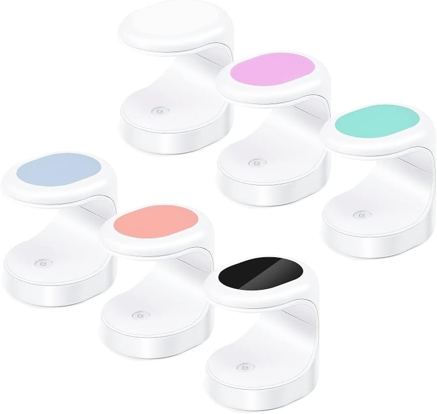 Nail Dryer Portable Mini 16W Uv Led Lamp Nail Dryer with USB Cable Gel Nail Polish Dryer for Easy and Fast Quick Dry DIY Nail Art Travel Use Nail Lamp image number 2