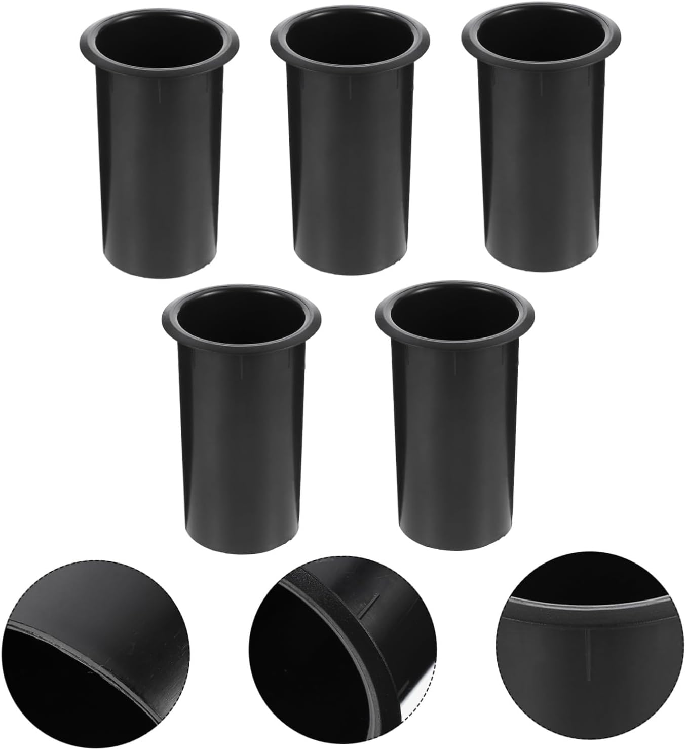 Vaguelly 5 Pcs Plastic Bass Reflex Subwoofer Port Tubes Speaker Air Outlet Replacement for Home Audio Speaker Accessories (60X110Mm) image number 6
