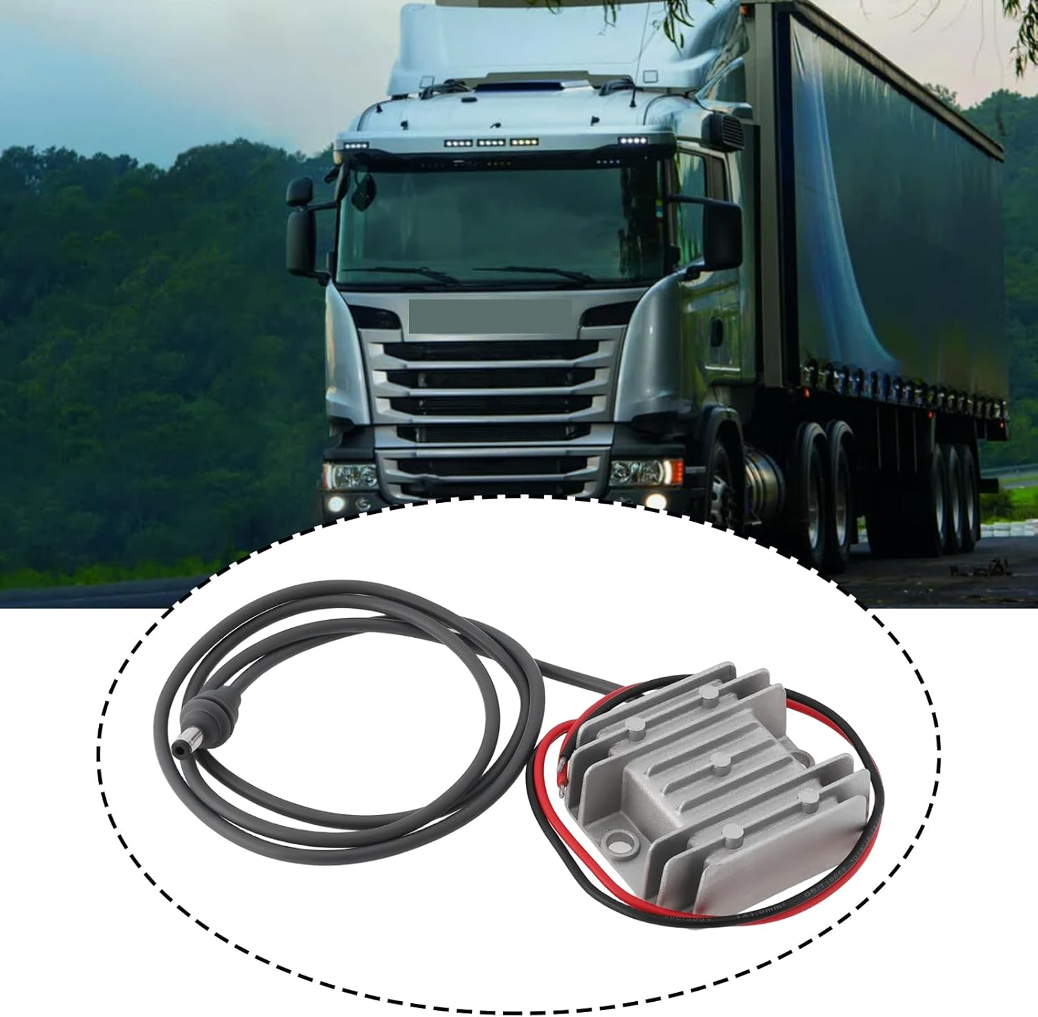 SING F LTD 12V/24V to 30V 3.5A Power Cord Converter Compatible with Starlink Mini for Trucks Rvs image number 3