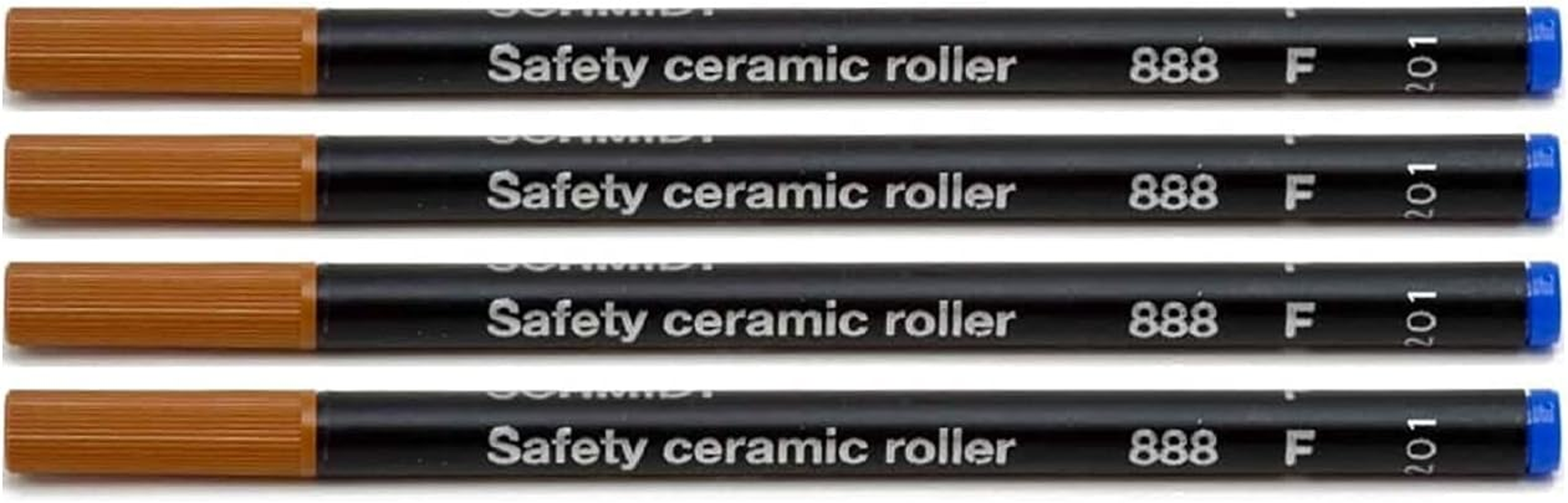 Safety Ceramic 888 Rollerball Fine Tip Refill (Blue Fine Refill (Pack of 4) image number 5