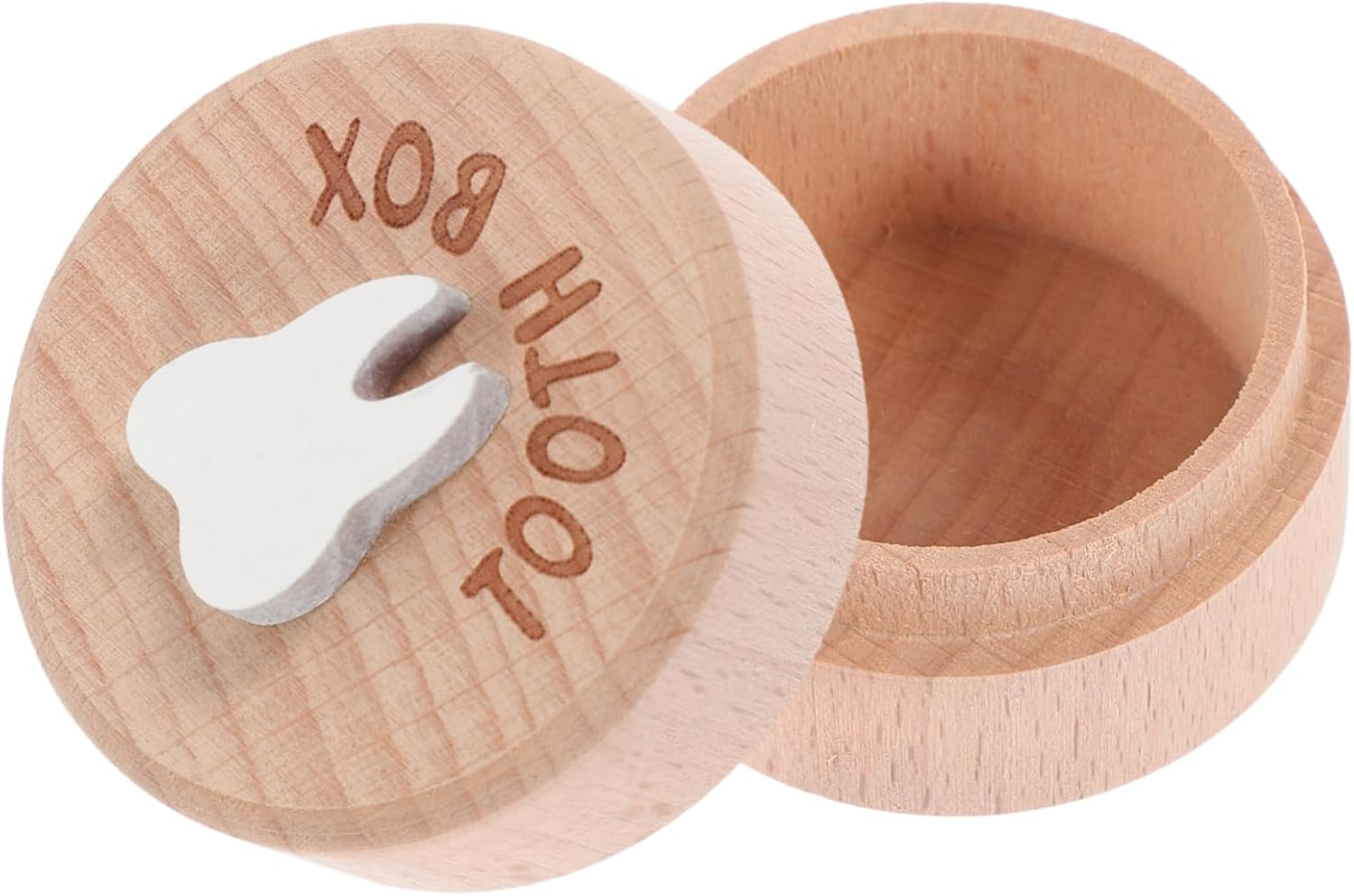 Cabilock Deciduous Tooth Box save Organizer First Tooth Box Boys and Girls for Boy image number 2