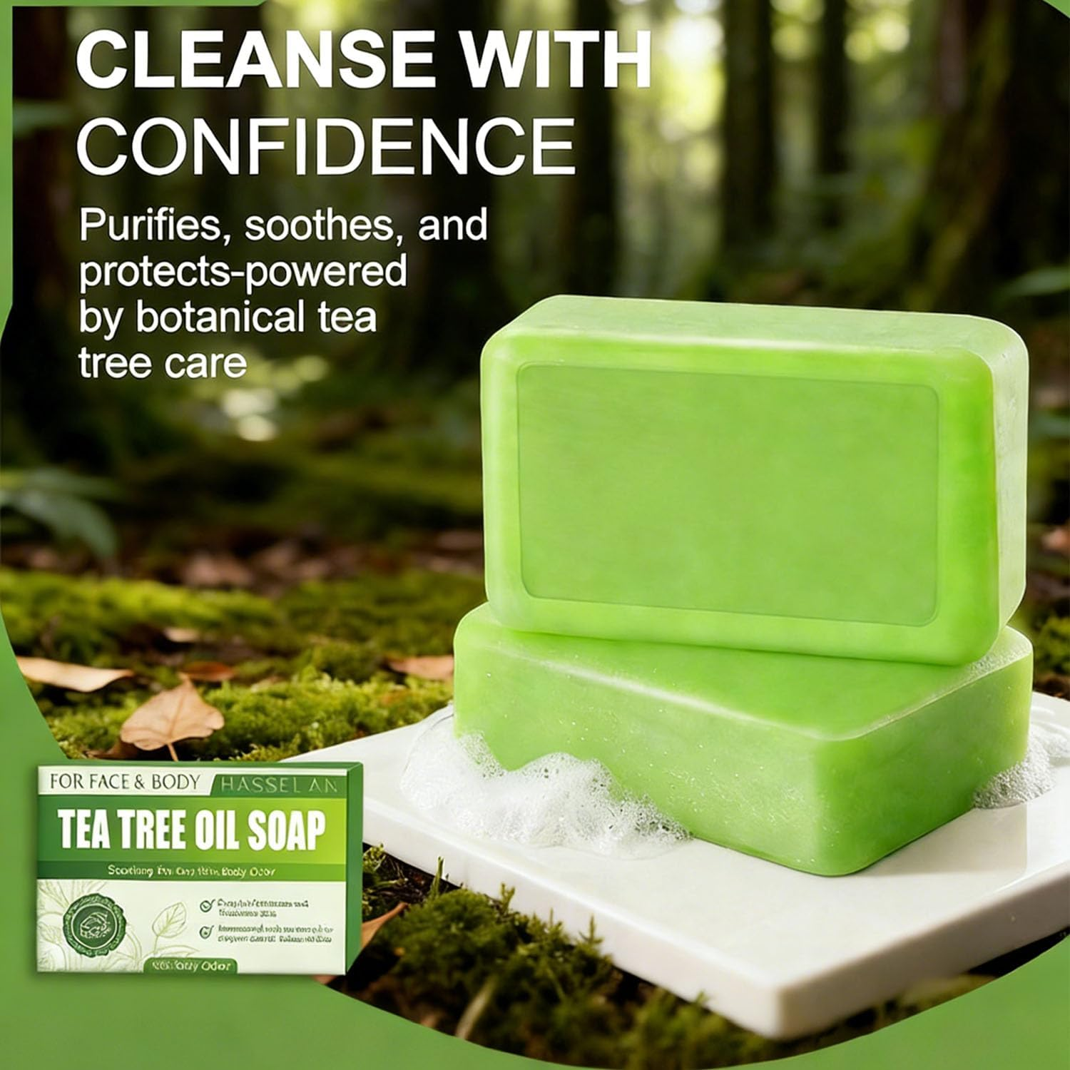 For Veloma Soap, Natural Organic Handmade, 100G/3.56Oz Natural Formula, Replenishes Moisture Cold Process Formula, Soothing Hydrating Body Wash for Clear Healthy Skin, Suitable for Face & Body (1)