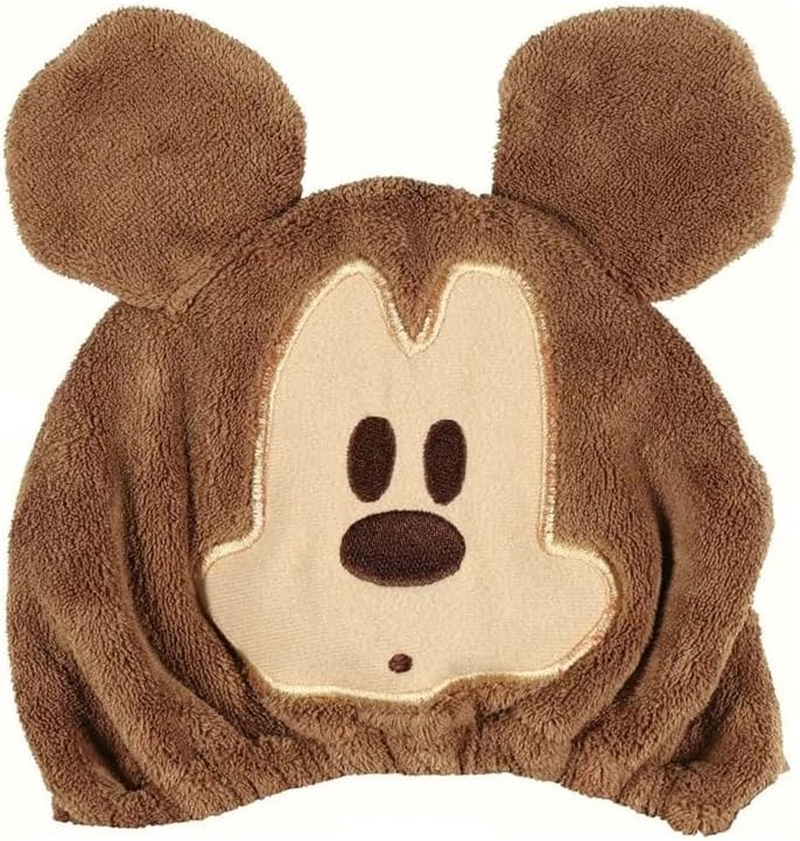 Skater TOC11-A Disney Minnie Mouse Towel Cap, Water Absorbent, Quick Drying, 9.1 X 6.7 Inches (23 X 17 Cm)