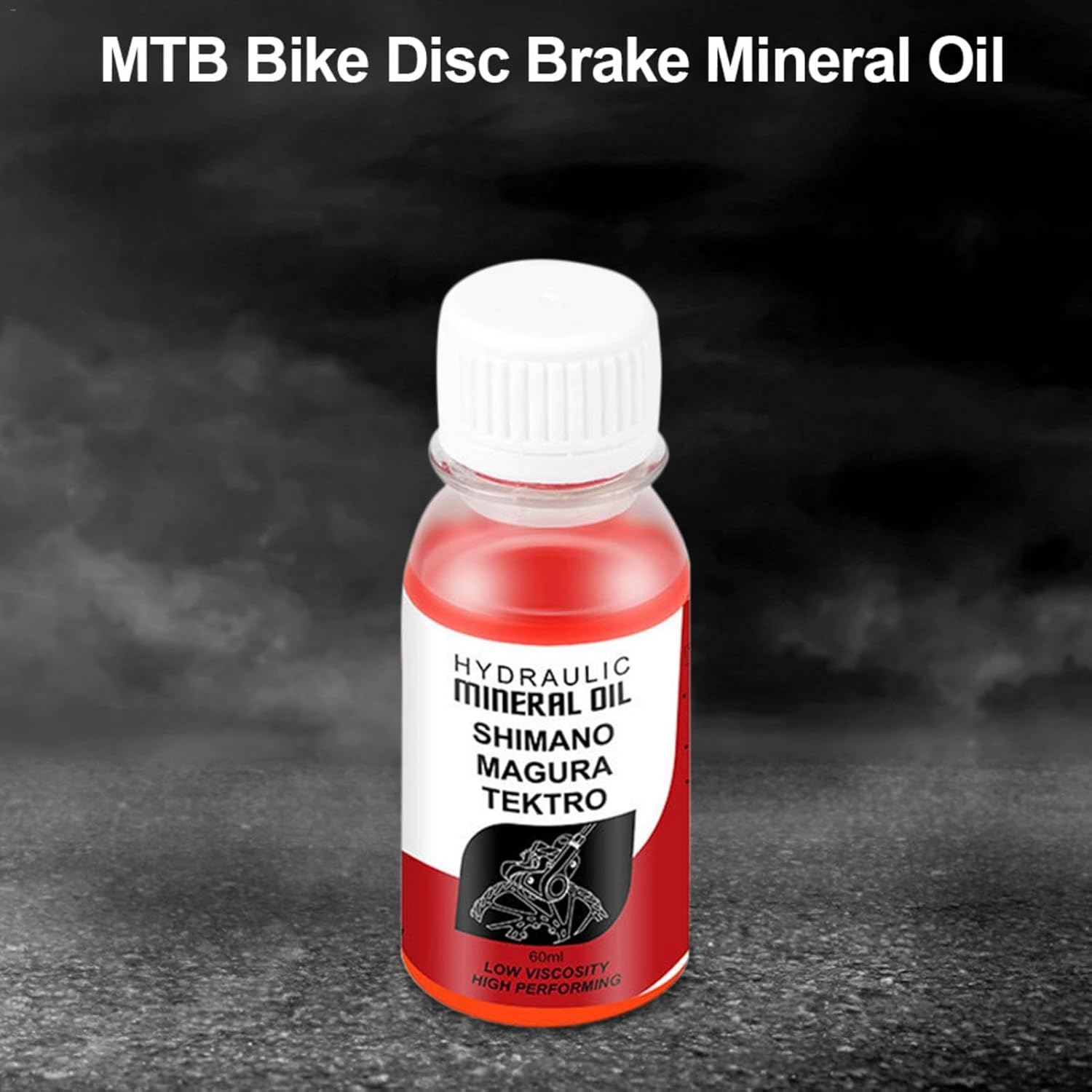 Hydraulic Mineral Oil,60Ml Disc Brake Mineral Liquid - Repair Tool Accessories, Disc Brake Lubricant for Disc Brake System