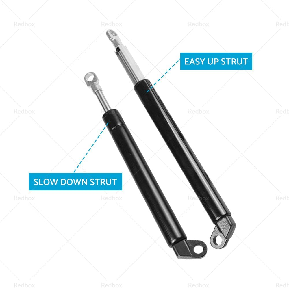 MAX COOL Tailgate Slow down Strut Kit Lift Support Struts Suitable for Holden Colorado RG Ute 2012-2019
