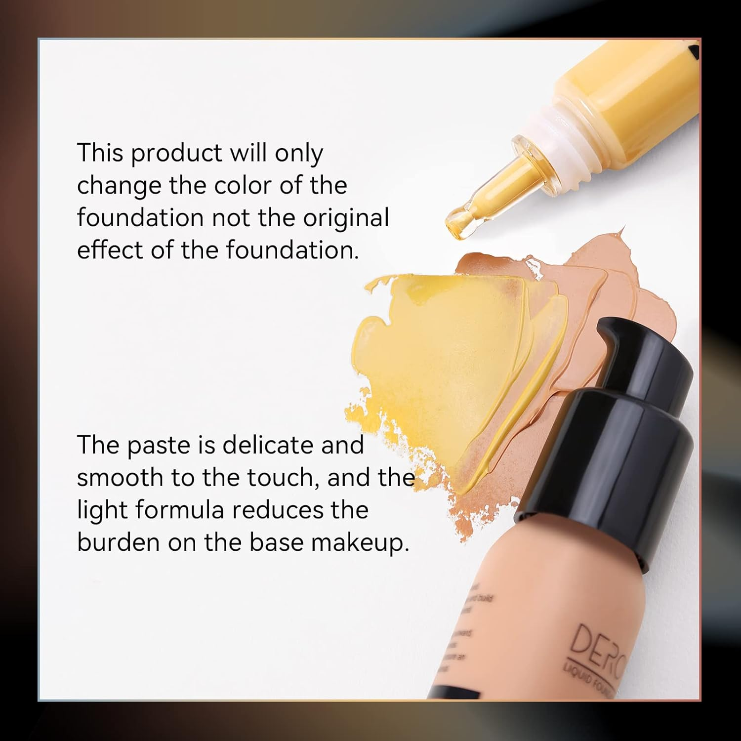 KISSIO Blue Foundation,Foundation Mixing Pigment,Blue Pigment for Foundation,Color Corrector,Smooth and Light,Blends Easily with Foundation,Warm to Cold,Cruelty Free,0.67 Oz. - 03Maple Leaf image number 5