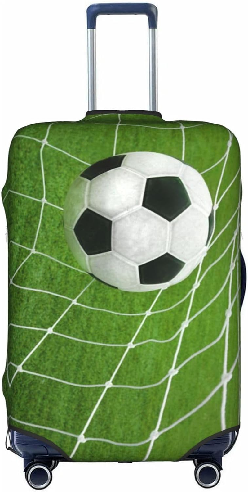 Obabo Serene Coastal Travel Luggage Cover,Washable Suitcase Cover Protector Anti-Scratch Suitcase Cover Fits 18-32 In, Soccer, X-Large image number 2