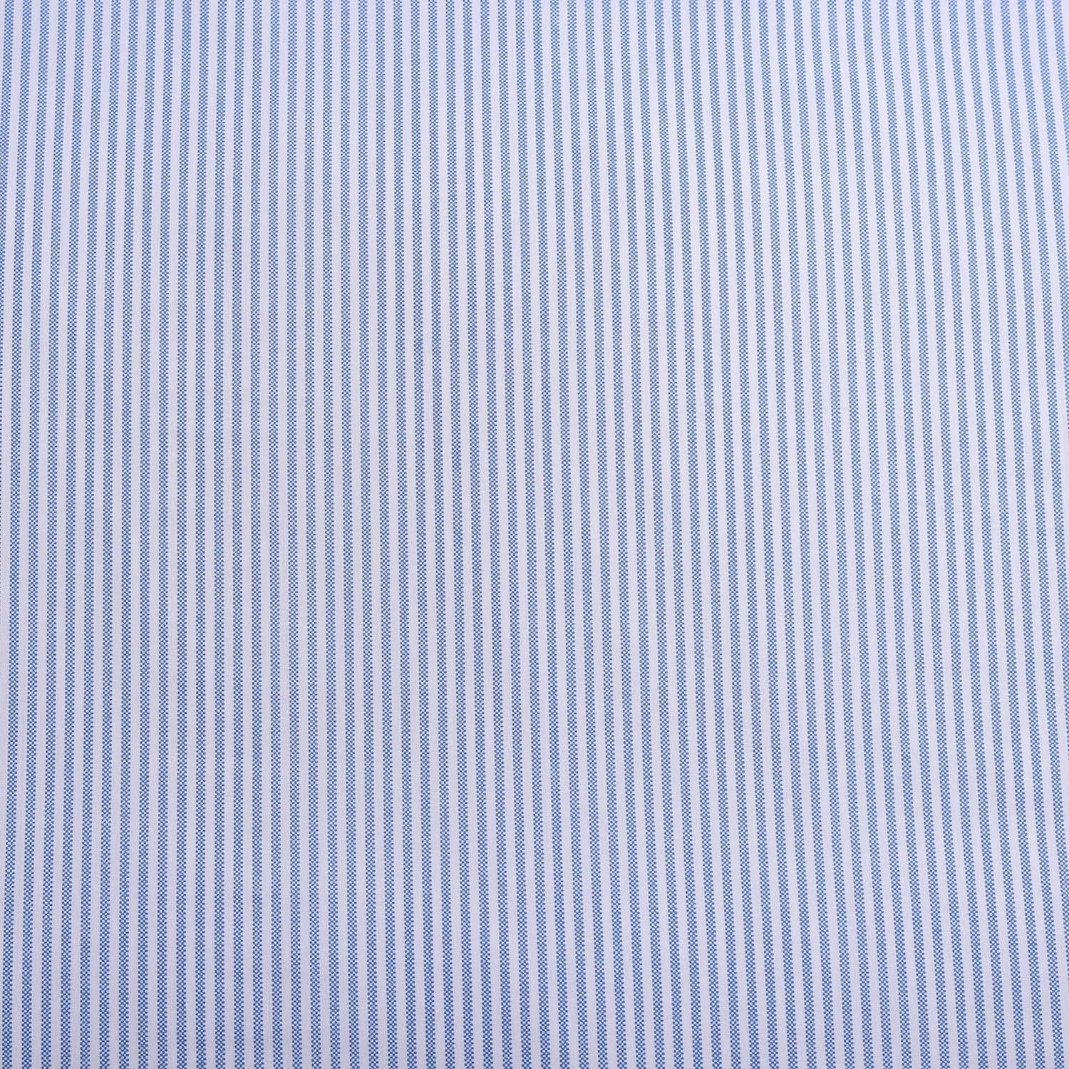 Poppy & Fritz- King Duvet Cover Set, Cotton Reversible Bedding with Matching Sham(S), Casual Home D&eacute;cor (Oxford Stripe Blue, King) image number 1