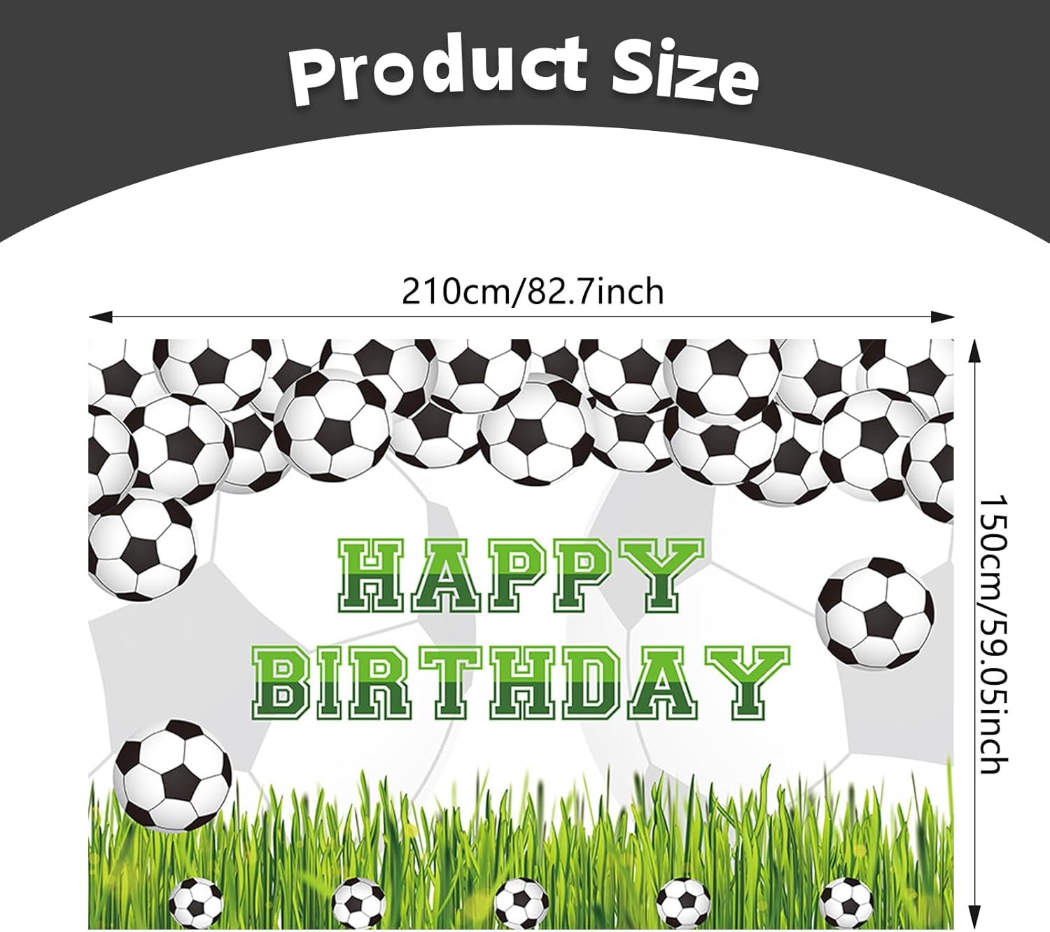 APROPHIC Football Birthday Party Background Football Birthday Banner Football Game Football Theme Boy Photography Background Birthday Party Gifts Photo Booth Props 7 X 5 Feet image number 5