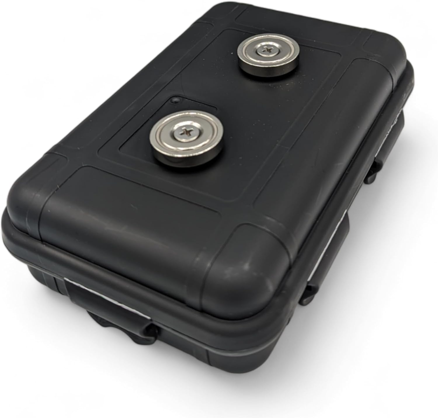 Durable and Strong Magnetic Stash Safe Box, Hidden Car Underbody Storage for Keys, Valuables, Cash (Black, Medium) image number 2