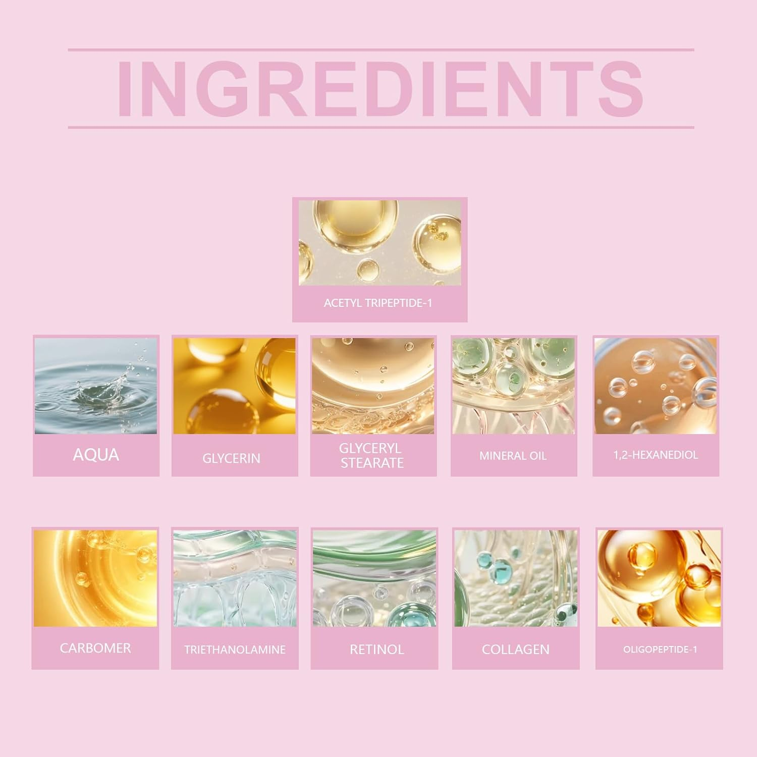 Neck Creams for Tightening and Firming, Lifting Sagging Skin with Gua Sha Tool, Collagen, Retinol, anti Aging Moisturizer Cream for Neck and D&eacute;collet&eacute; for Crepey Skin, Fine Lines, Jawline image number 2