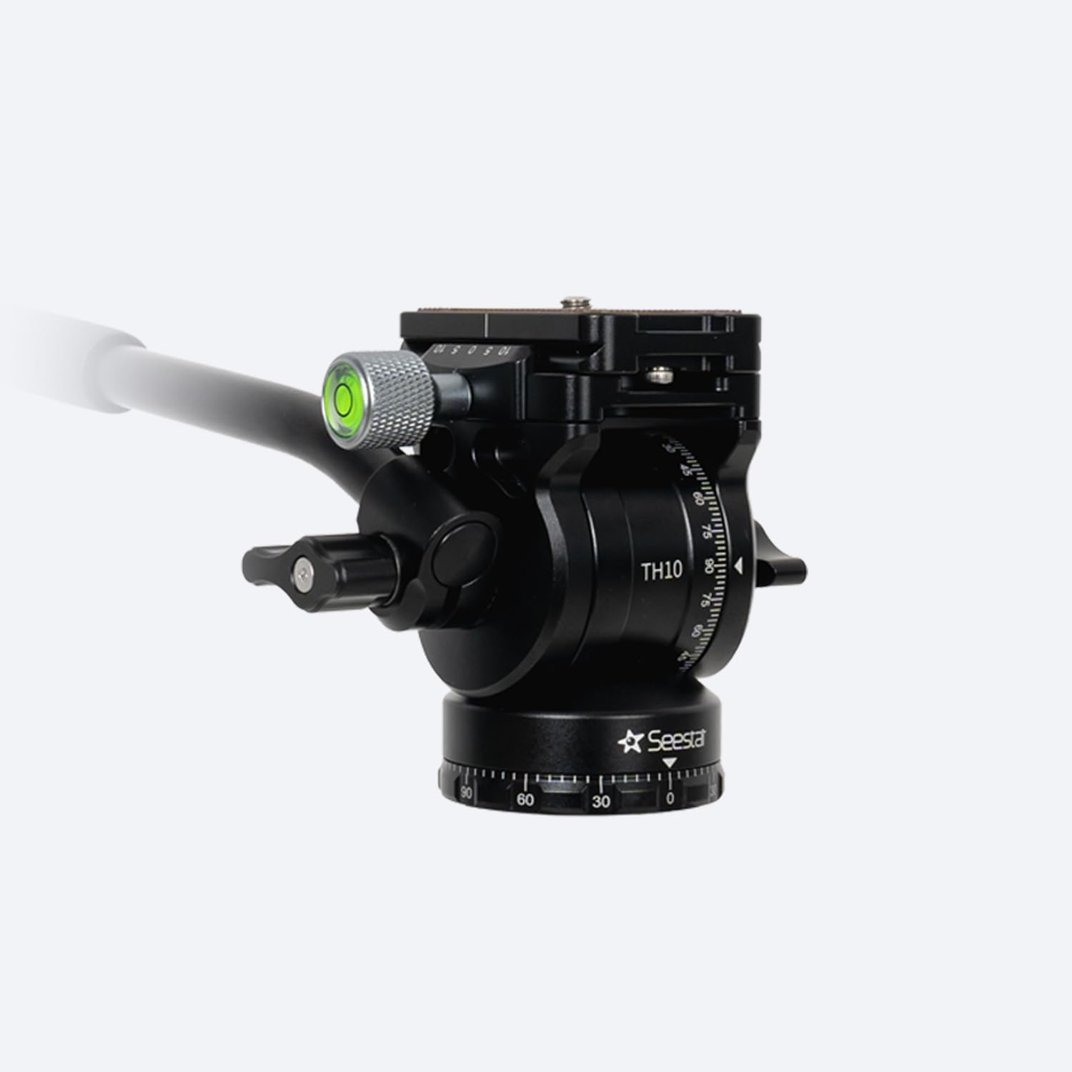 ZWO Seestar Tripod Head TH10 EQ Wedge for Seestar Smart Telescope, Fluid Tripod Head for Equatorial Mode, 360&deg; Pan & &plusmn;90&deg; Tilt, Compatible with DSLR, Mirrorless & Video Cameras