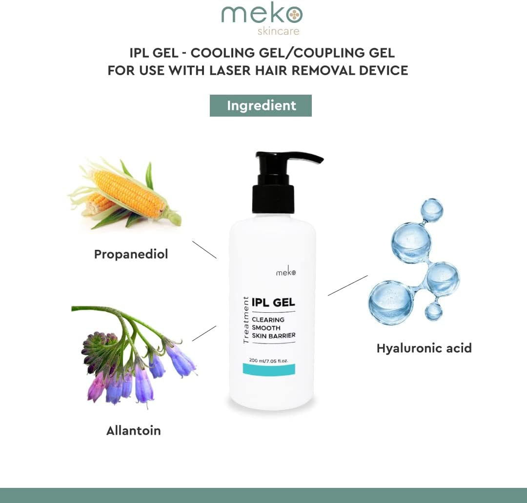 Generic 500 ML- Cooling Gel/Coupling Gel for Use with Laser Hair Removal Device (Meko Clinic Brand) 500Ml image number 3