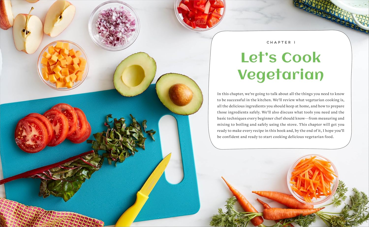 The Vegetarian Cookbook for Kids: Easy, Skill-Building Recipes for Young Chefs image number 2