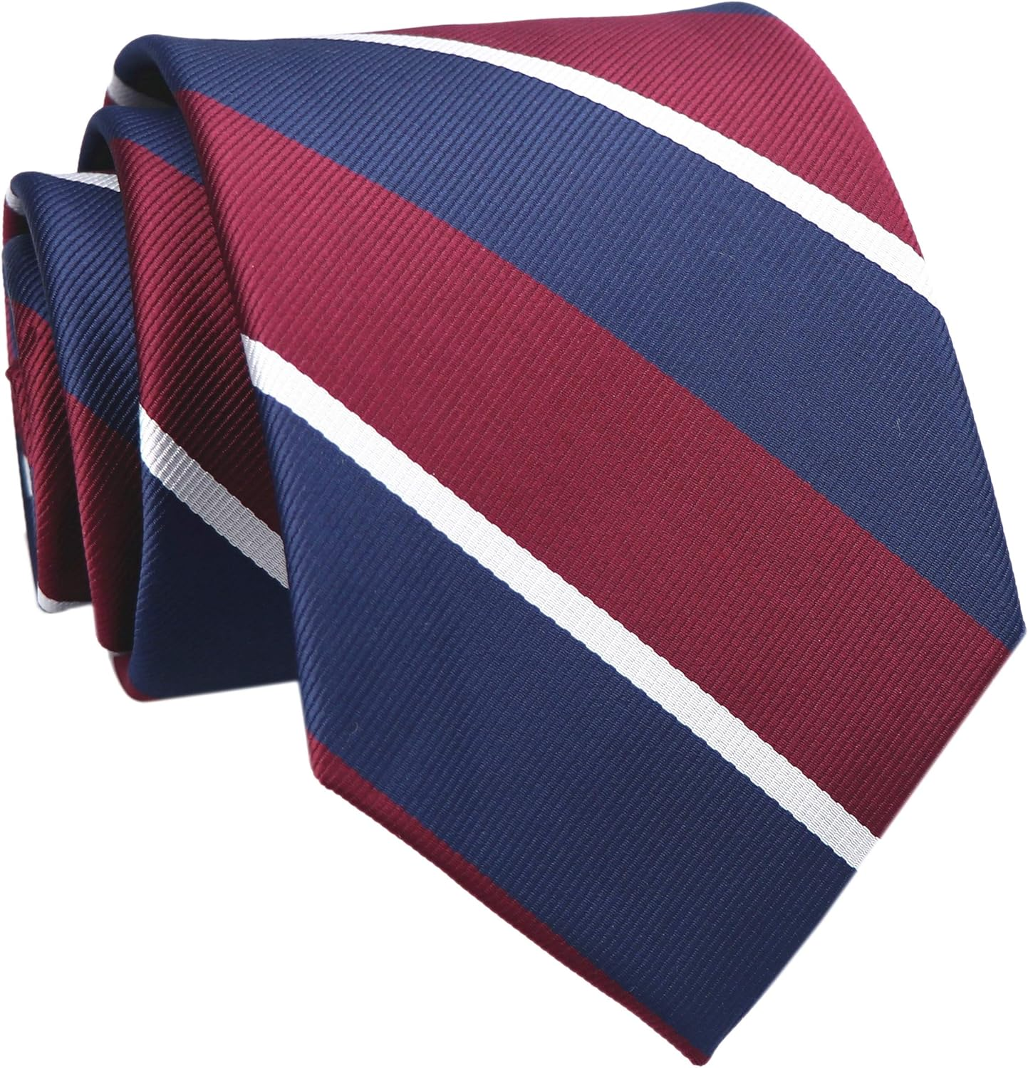 Elfeves Men'S Novelty Ties Flying Ducks Polka Dots Embroidered Handmade Formal Necktie