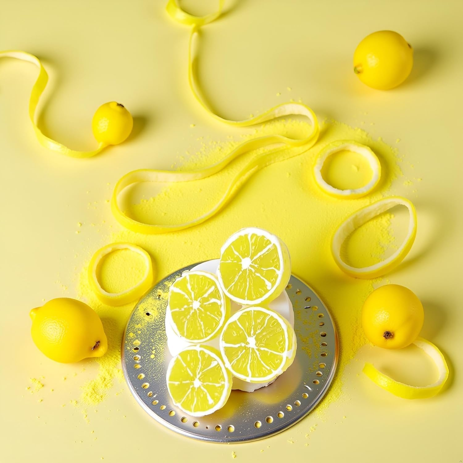 4Pcs Double Lemon Slices Hair Clips Lemon Hair Clip for Women Girls Bangs Side Hairpins Creative Barrettes Duckbill Hair Accessories Clips and Barrettes Decoration image number 2