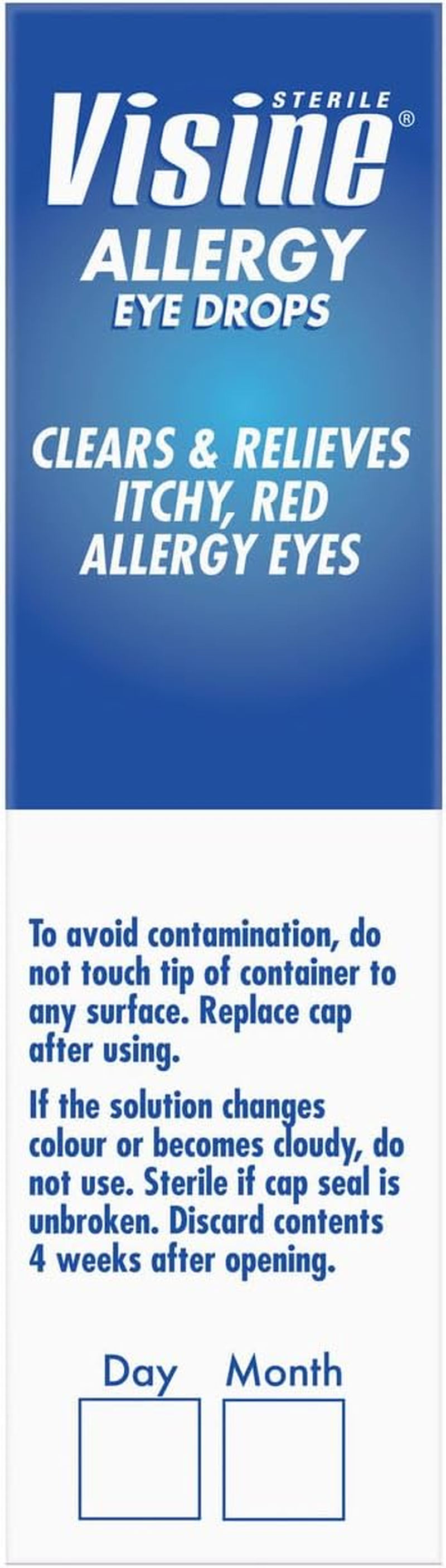 Visine Allergy Eye Drops, 15 Milliliters image number 2