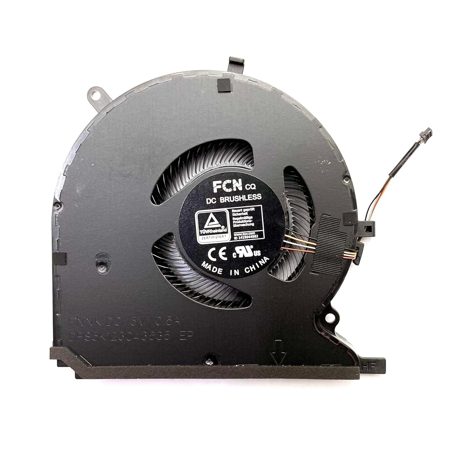 CPU+GPU Cooling Fan Replacement for Razer Blade 14" (2021-2022) RZ09-0370, Rz09-0370X, RZ09-0427, Rz09-0370X image number 3