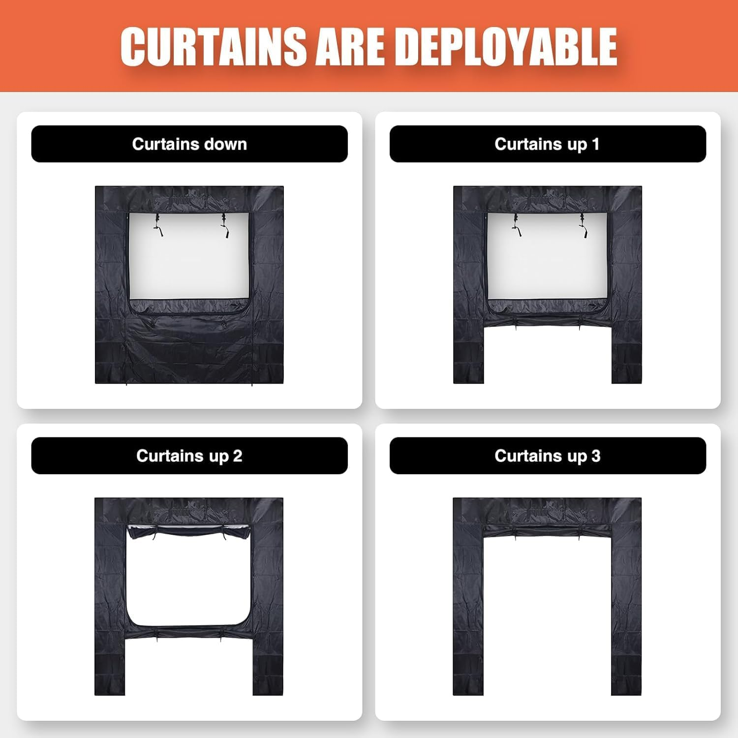 RV Insect Screen Back Door Flyscreen Magnetic Vans Screen for Mercedes Benz Sprinter High Roof