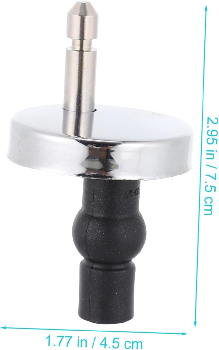 TEHAUX Replacement Toilet Hinge Toilet Seat Hinges Quick Release Zinc Alloy Easy Install image number 6