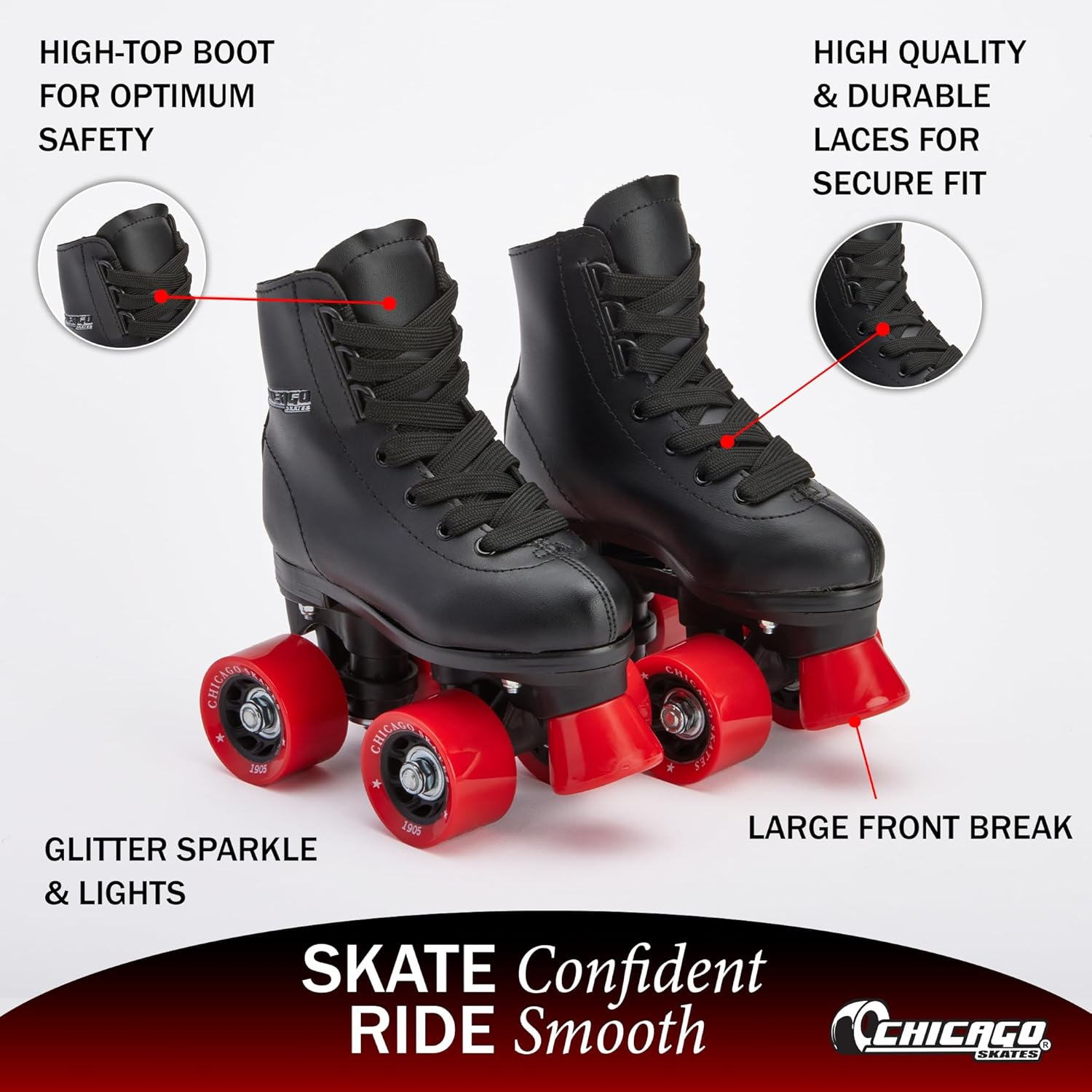 Chicago Boys Rink Roller Skate image number 2