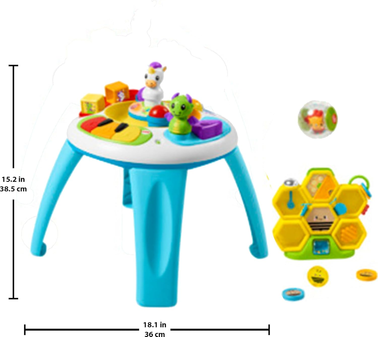 Fisher-Price Baby Play Kit Let&rsquo;S Crawl & Cruise Gift Set, Developmental Toys and Activity Guide for Infants Ages 6+ Months image number 2