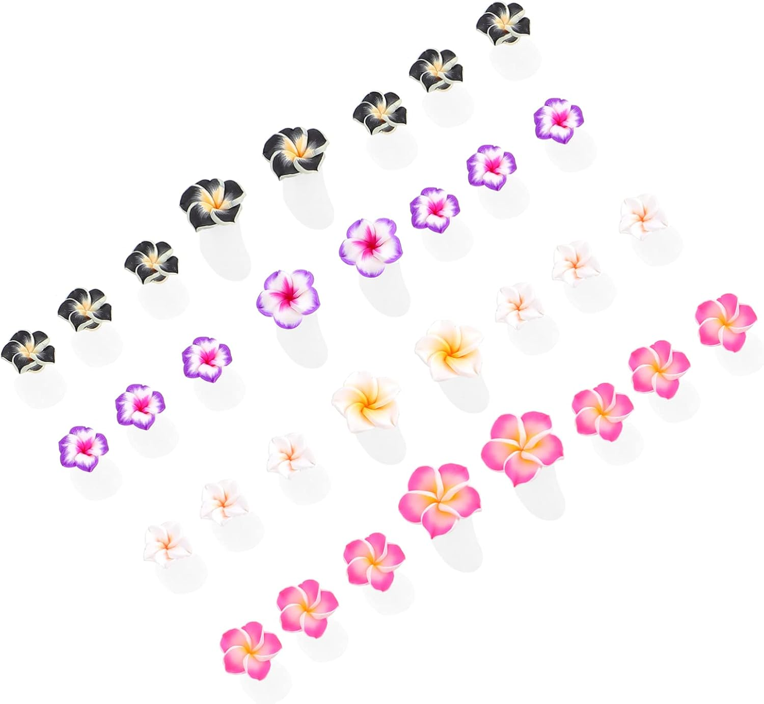 SAFIGLE 32Pcs Nail Art Toe Separators Soft Silicone Pedicure Toe Dividers for Nail Salon Use for Proper Alignment and Pressure Relief image number 3