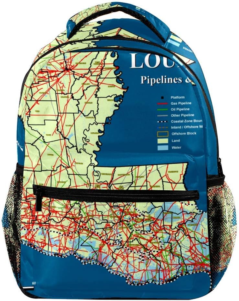 The Scream Backpack Casual Sports Daypack Travel School Bag with Multiple Pockets for Men Women College - Color03 image number 7